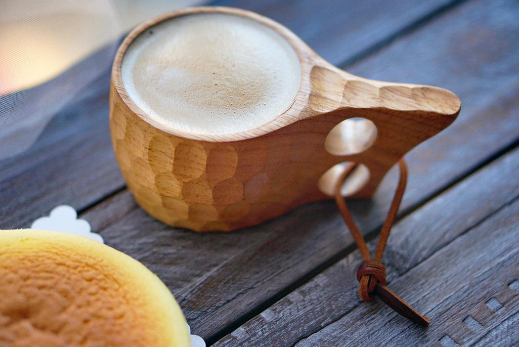 Handcrafted Wooden Scandinavian Kuksa Tea Cup — everdreamcraft